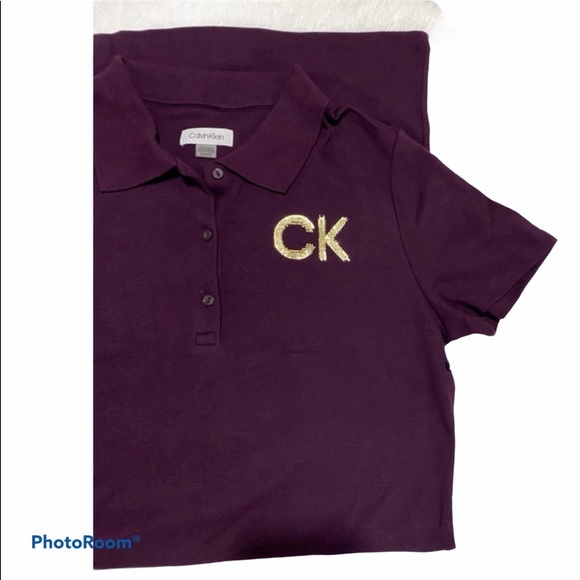 NWT Calvin Klein Mini Polo Dress Size M - Picture 6 of 13